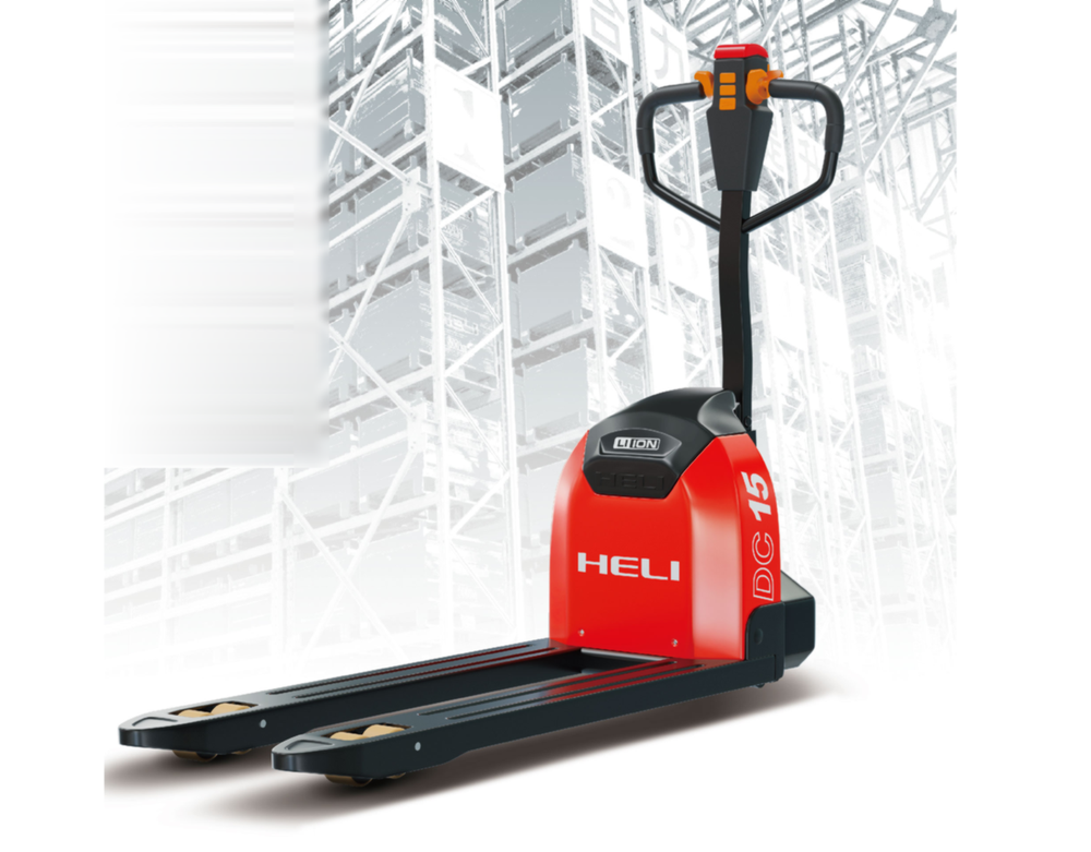 HELI CBD15J-Li3 550mm electric pallet jack hire Sydney